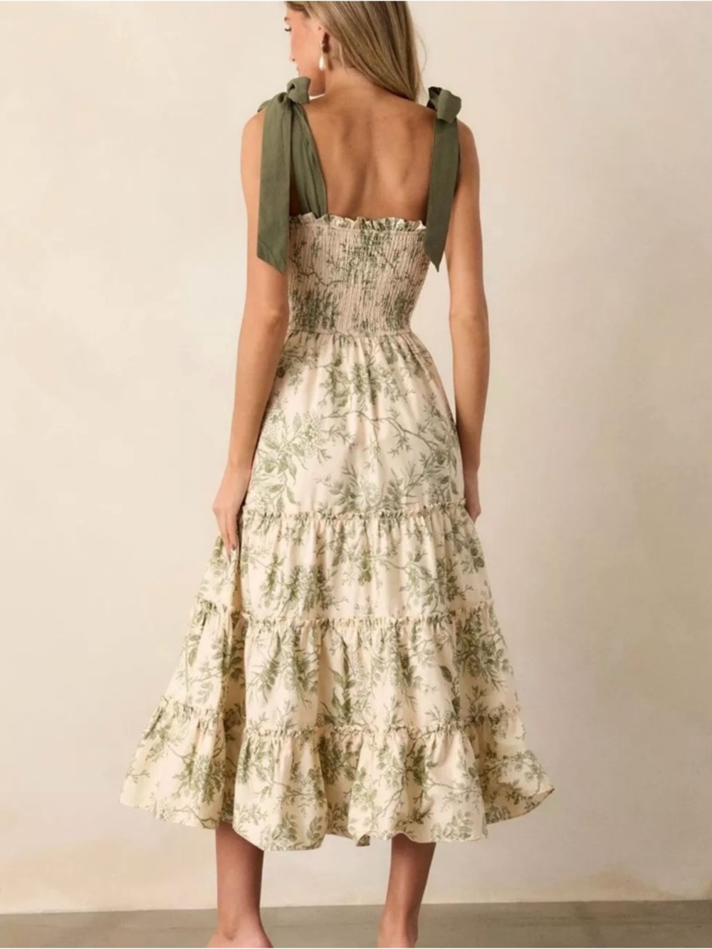 Floral Midi Dress - Picture 3 of 3